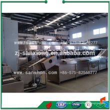 Sanshon LPT Vegetable and Fruit Chain Continuous Blancher